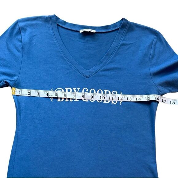 Zenana Outfitters Womans Small Graphic Blue Short Sleeve T-Shirt Size M - Picture 5 of 6